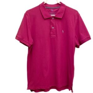 TAILORBYRD Polo Shirt Fuschia W/Logo Medium Golf